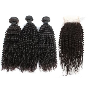 Tramas Mongol Afro Kinky Paquetes de cabello humano rizado 4B 4C Paquetes de cabello humano de tejido rizado afro Cabello virgen Afro Curl Bulk Kinky Curly Nat