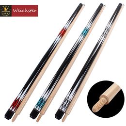 Weichster 3 zachte gewatteerde Carom biljart tafels cue stick houten gewrichtskuuatie met handschoenen 240425