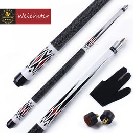 Weichster Billard Pool Cue Stick 12 Maple Wood Shaft 58 13 mm Vis sur la pointe 240325