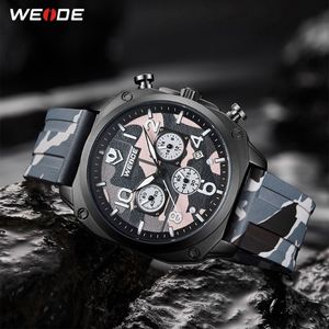 WEIDE montre Top marque hommes militaire affichage numérique homme sport bracelet en Silicone mode extérieur montres décontractées relojes hombre243H