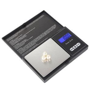 Weegschalen mini -pocket digitale schaal sier munt gouden diamant sieraden weeg nce gewicht 200 g/0,01 g drop levering kantoor schoolbus dh5rk