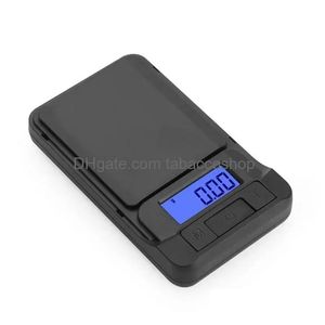 Weegschalen Groothandel Hoge precisie Mini elektronische digitale zakweegschaal Keuken Nce-weegschalen LCD-display voor Jewelryfood Po Dho3M