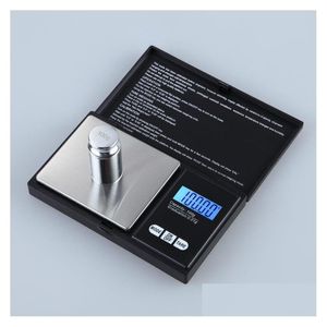 Balances de pesée En gros Mini Balance numérique de poche 0,01 x 200G Bijoux Peser Nce Lcd électronique Akb73715601 Outils de réparation Kits Alarme B Dhaz3