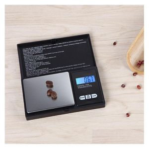 Balances de pesée en gros Mini balance numérique de poche 0,01 x 200G Sier Coin bijoux en or peser Nce LCD bureau de livraison électronique Dh1Ct