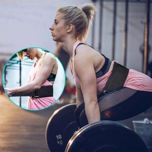Gewicht tillende riem achtersteuning workout riem met metalen gesp voor mannen vrouwen gym squats deadlifts powerlifting cross training