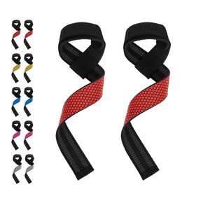 Gewichtheffen polsbanden krachttraining lift oefening wikkel verstelbare niet -slip gel grip band fitness bodybuilding 240423