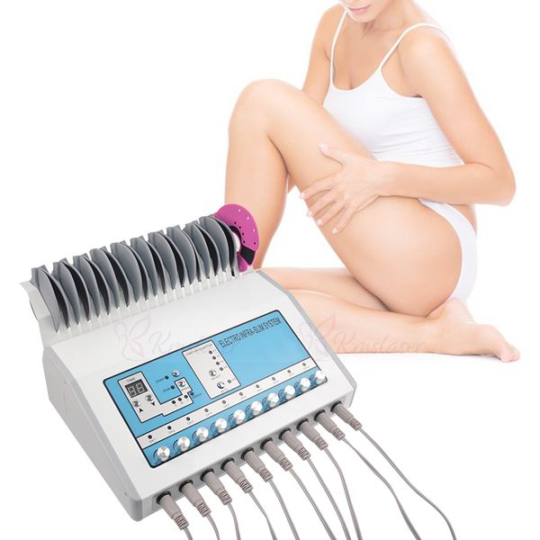 Machine d'électrostimulation de stimulateur de muscle d'ems de perte de poids/machine de salon d'utilisation à la maison de stimulateur de muscle électrique d'ems de vagues russes