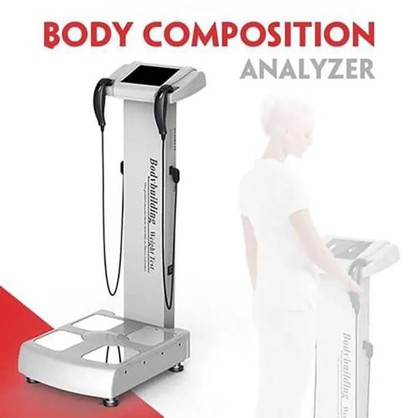 Función de pérdida de peso músculo eléctrico EMS máquina de adelgazamiento cuidado personal analizador corporal analizador de composición Báscula de peso Analizador inteligente de grasa corporal humana