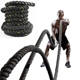 Corde à sauter pondérée Gym en plein air exercice de remise en forme à domicile entraînement physique corde de combat combat musculation corde de fitness 240220