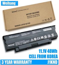 Batterie de l'ordinateur portable Weihang J1KND pour Dell Inspiron N4010 N3010 N3110 N4050 N4110 N5010 N5010D N5110 N7010 N7110 M501 M501R M511R6255406