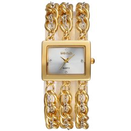 Weiqin Lady Diamond Horloge Dame Armband Horloge Student Casual Personality Waterbestendige Mode