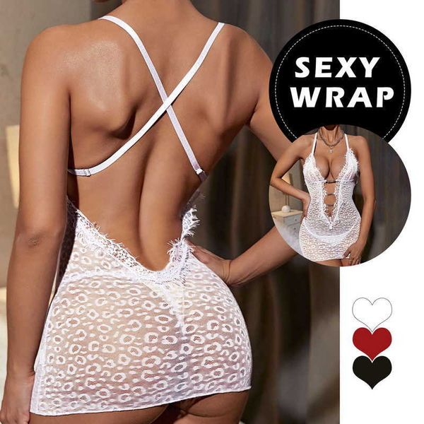 Weirdo Sexy maille creux body femmes érotique élastique hanche robe Pornstar chemise de nuit exotique Lingerie pour le sexe 18