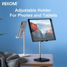 Soporte de teléfono móvil Wekome PC+Material ABS 5-45 ° Ángulo ajustable para iPhone Samsung Xiaomi Huawei Accesorios para teléfonos celulares