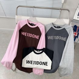 Welldone hoodies Designer Sweatshirt Luxe mode dames hoodies sweatshirts nieuwe brief lange mouwen merk losse ronde nek pullover