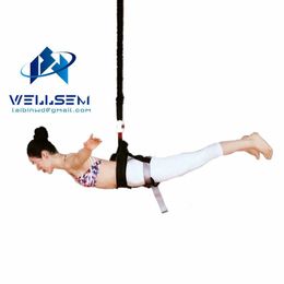 Wellsem Nieuwe Collectie Bungee Dans Workout Fitness Aerial Anti-Gravity Yoga Resistance Band Home Gym Apparatuur H1026