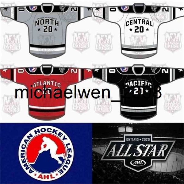 Weng 2020 AHL All Star Game Maillots tous cousus avec n'importe quel nom et numéro pour hommes et femmes, maillots de hockey sur glace pour jeunes S-XXXL