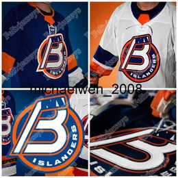 Weng 2021 Bridgeport Islanders Jersey 2 Seth Helgeson AHL Hockey 8 Bode Wilde 29 Arnaud Durandeau 17 Felix Bibeau 10 Kyle MacLean Cole Bardreau