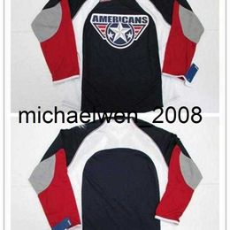 Weng Personalize Mens Womens Kids WHL Tri-City Americans 100% Bordado Personalizado Qualquer Nome Qualquer No. Vintage Ice Hockey Jerseys S-6XL Goalit Cut