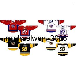 Weng Go personnalisé 2016 17-Pres Ohl Mens Womens Kids White Red Black Stiched Ham Ilton Bull Dogs S 2015 16 Ontario Hockey League Jersey