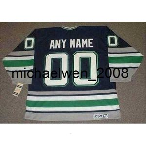 Weng – maillot de Hockey personnalisé pour hommes et femmes, années 1990, CCM, Vintage, entièrement cousu, n'importe quel nom, n'importe quel numéro, coupe de gardien de but