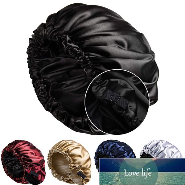 WEOOAR Chapeau en satin double face réglable pour femmes, bonnet de nuit pour dormir, bonnet chirurgical en soie pour femmes, hommes et filles, MZ227, prix d'usine, conception experte, qualité