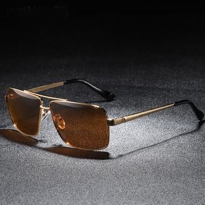 Gafas de sol WESHION Vintage para hombre, marca polarizada de diseñador, gafas de sol clásicas para conducir, 2021 UV400 Zonnebril Mannen