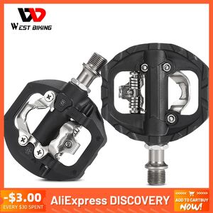 West Biking Bicycle Lock Pédale Free Cleat for SPD System