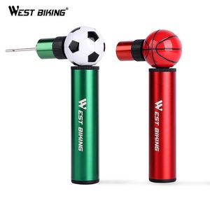 West Biking Super Mini Pumps à vélo portable Pneu à billes Plux Air Pression de vélo Pompe à main