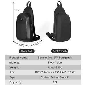 Mochila de ciclismo impermeable de ciclismo de oeste Eva Shell Ultralight Ultralight mochila multifuncional MTB Road Bicycle Outdoor Sport Bagic