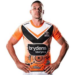 Camisetas de West Tiger Mans 2024 Knight Bulldog Cowboy Dolphins Shark Warrior All Nrl Rugby Jerseys Horse Wild Horse Maru Titan Panthers Rhinoceros Home Away Jersey