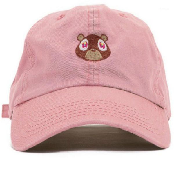 West Ye Bear Papá Sombrero Precioso Gorra de béisbol Verano para hombres Mujeres Snapback Caps Unisex Exclusivo Release1