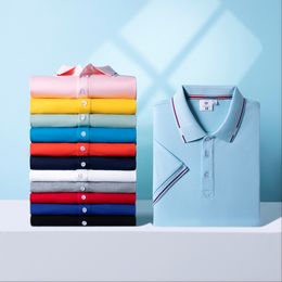 Westcool Polo Logo Custom Imprimerie de groupe personnelle d'entreprise Broide Broiderie Men et femmes Vêtements 11 couleurs Tops d'été S-4XL