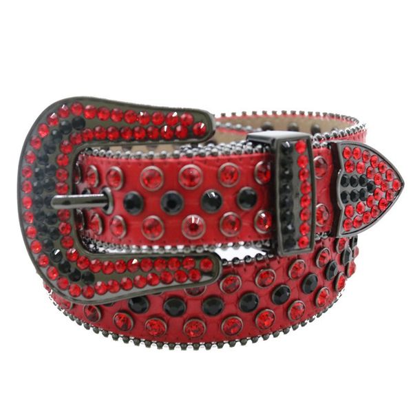 Western Cowgirl – ceinture en jean pour femmes, boucle ardillon décorative en diamant, à la mode, large incrusté de strass, ceintures de pantalon