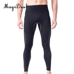 Wetsuits drysuits heren 3 mm zwart neopreen wetsuit broek scuba duiken snorkelen surfen zwemmen warme broek leggings pantyly bodys maat s-xl 230213