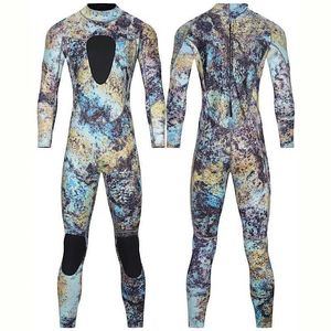 Wetsuits Drysuits NEW Men Camouflage Wetsuit 3mm Neoprene Surfing Scuba Diving Snorkeling Swimming Body Suit Wetsuit Surf Kitesurf Equipment 3XL J230505