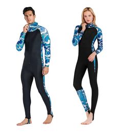 Wetsuits drysuits sbart vrouwen mannen lycra wetsuit kap duikpak zwemkleding full body rash guard jellyfish kleren snorkelen wetsuits 230320