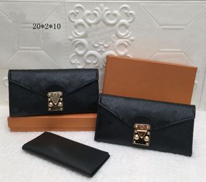 Ontwerpers POCHETTE 2 stks/set portemonnee Portemonnee Mini clutch Bags dames reliëf lederen Creditcardhouder Portefeuilles handtas luxe dames messenger S-lock schoudertassen