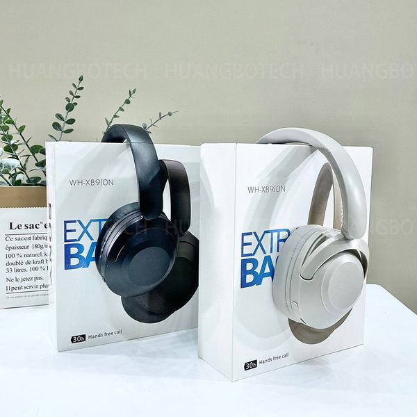 WH-XB910N casque sans fil Bluetooth réduction du bruit bandeau écouteurs basses lourdes pliable musique écouteurs Sport casques de jeu