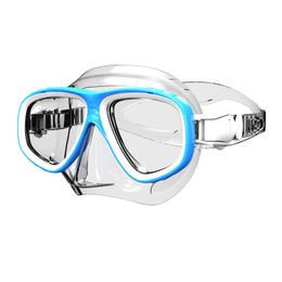 Masque de plongée en verre trempé à la baleine, lunettes de natation, équipement de plongée, lance-pêche, haute qualité, marque, 2024