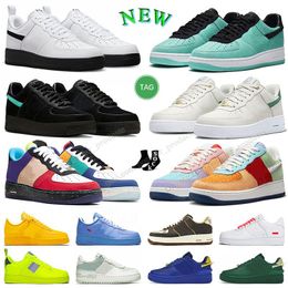 What The TF Blue 1s Zapatillas para correr Diseñador Plataformas de sombra para hombre Una mujer Entrenadores Zapatillas de deporte Triple Utilidad Blanco Negro Spruce Aura Pistachio Frost Zapato para correr al aire libre