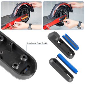 Couvercle de roue pour le scooter électrique Xiaomi M365 1S Pro 2 Hub Cap Reflective Protecter Sticker White Red Blue Shels 4 PCS Set Pièces
