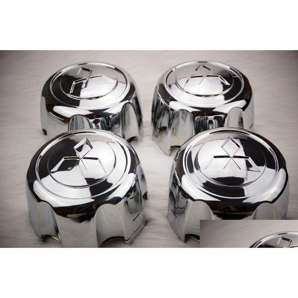 Couvertures de roues 4pcs / lot MB816581 92-04 Mitsubishi Montero Sport Hub Center Cap New Shogun Pajero Challenger Delia L200 L400 110 mm Drop Dhjv8