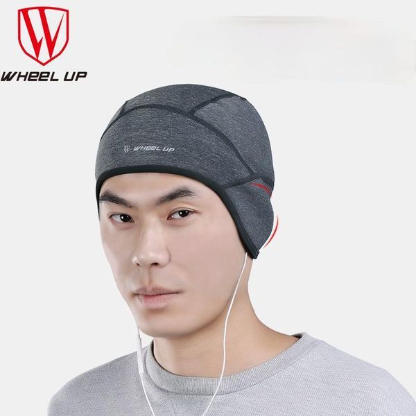 Wheel Up Fleece Polar Running Ski Chapeau d'équitation Chapeaux de vélo pour hommes Casquettes de cyclisme d'hiver Coupe-vent Chaud Casquette de ski thermique Masques M430