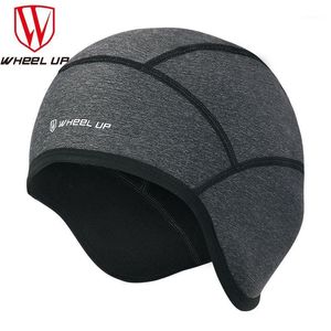 Wiel omhoog Winter Fietsen Kappen Winddicht Warm Thermische Ski Cap Fleece Polar Running Skiing Riding Hat Heren Fiets Hoofddeksels H430 Masks