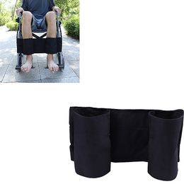 Ceinture de retenue de ceinture de sécurité de jambe de fauteuil roulant pour les personnes âgées ceinture de retenue de chaise de glissement de Patient de paralysie antidérapante anti-chute