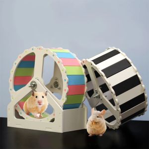 Roues de Sport pour animaux de compagnie, disque d'exercice pour Hamster avec support, roue de Jogging rotative, roue de course pour Hamster, jouet amusant