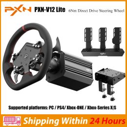 Wielen pxn v12 lite 6nm real Direct Drive Force Feedback Gaming stuur racesimulator voor pc Windows 7/8/10/11/PS4/Xbox One