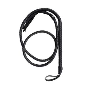Whips Crops Crafts Black Bull Whip 6.5 Feet Cow Hide Leather Custom BULLWHIP Belly and Bolster Construction 230921