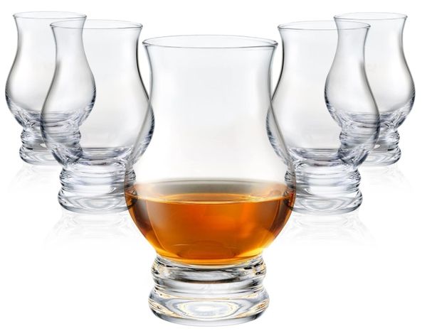 Verres de whisky en verre de whisky sans plomb Barware épaisse tasse de verre entente spiritueux de verre vitraux Scotch vertes à boire