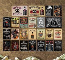 Whisky plaque metaal vintage retro tinnen bord wanddecor voor bar pub club man cave decoratieve platena7982197